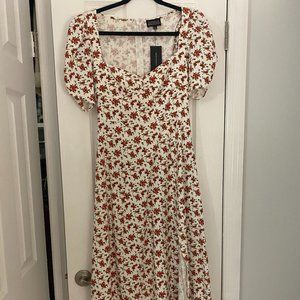 Danielle Bernstein x Macy's White Floral Dress